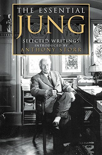 Book cover featuring a portrait of Carl Jung seated at a desk.
