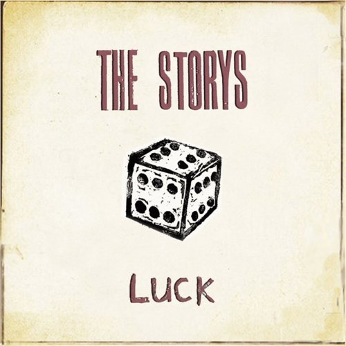 CD cover for "Luck" by The Storys, featuring a die illustration.