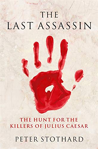 Book cover with a red handprint on a marble background and black text.