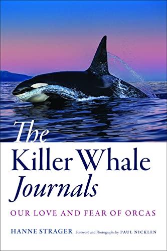 Book cover featuring a breaching orca against a pink and blue sky.