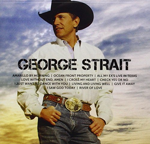 George Strait album cover, featuring the artist in a cowboy hat and jeans.