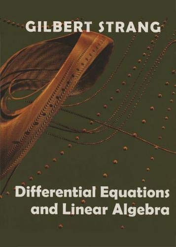 Textbook cover for "Differential Equations and Linear Algebra" by Gilbert Strang.