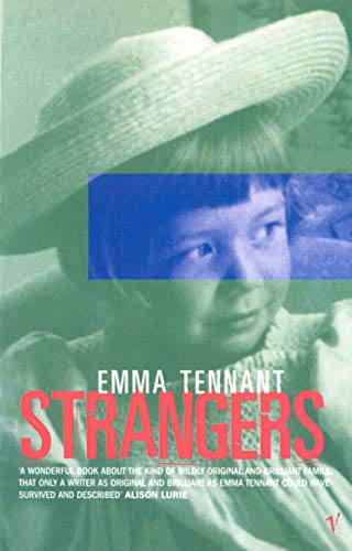Book cover: "Strangers" by Emma Tennant, featuring a portrait of a young girl.