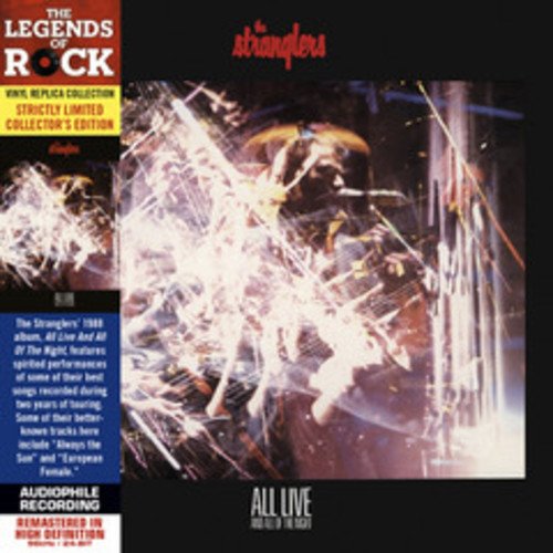 CD cover for The Stranglers’ “All Live And All Of The Night” album.