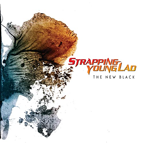Album cover with an abstract ink splatter and the text Strapping Young Lad.