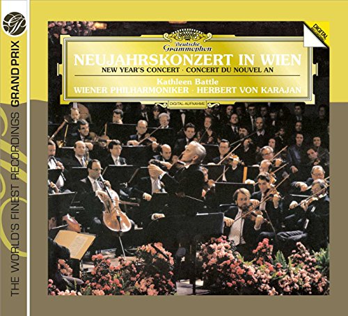 A CD cover featuring a conductor leading an orchestra, surrounded by flowers.