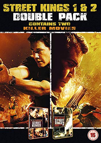 DVD cover art for Street Kings 1 and 2 double pack featuring lead actors.