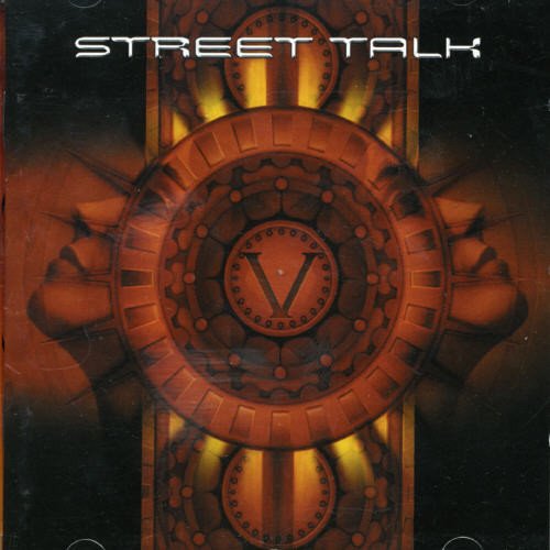 CD cover for “Street Talk - V” with a golden circular design.