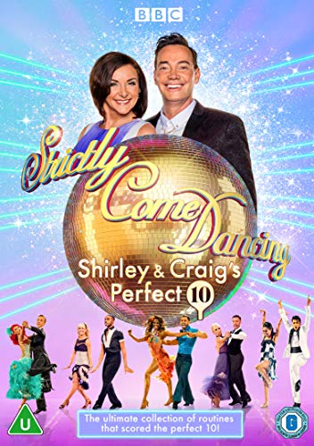 DVD cover featuring Shirley Ballas and Craig Revel Horwood above a large disco ball.
