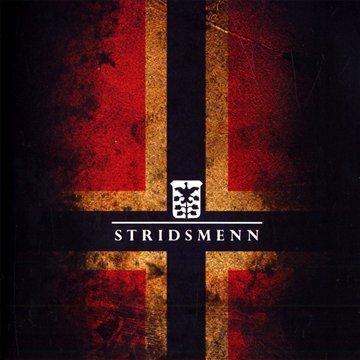 CD cover with a distressed red and black Nordic cross and crest.