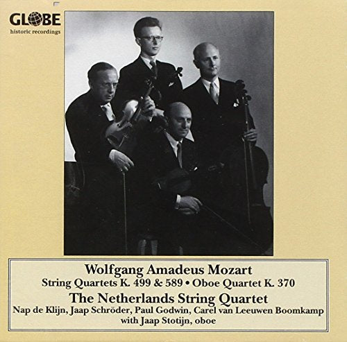 CD cover featuring a quartet of musicians with string instruments.
