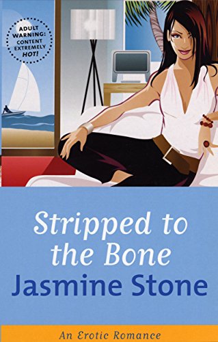Book cover: "Stripped to the Bone" by Jasmine Stone, featuring a woman in repose.