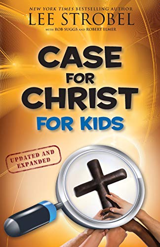Book cover showing a magnifying glass over a cross held by multiple hands.