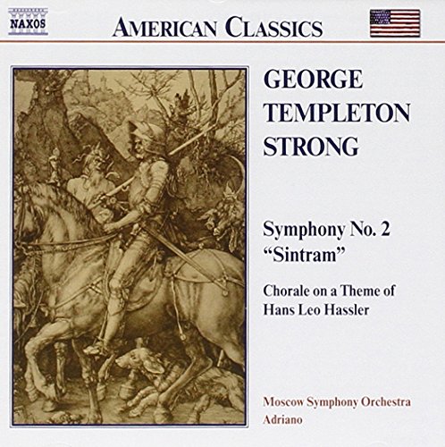 CD cover for George Templeton Strong’s Symphony No. 2, “Sintram.”