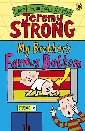 Book cover depicting a baby’s bottom with a pointing arrow and boy.