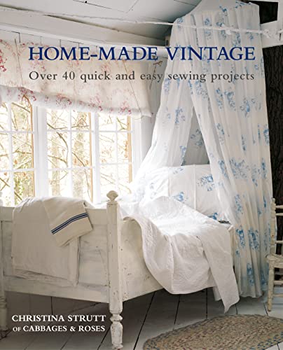 Book cover showing a white vintage bed with floral curtains and white linens.