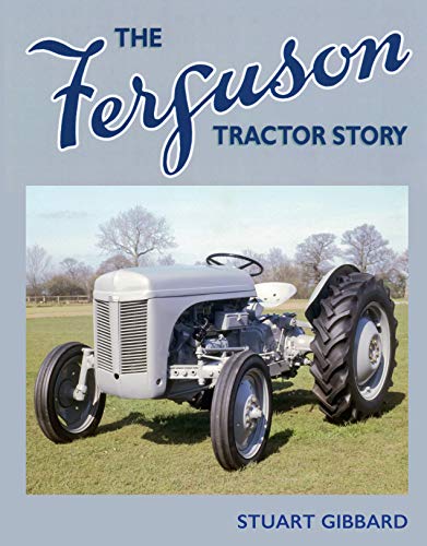 Book cover featuring a grey Ferguson tractor in a field.