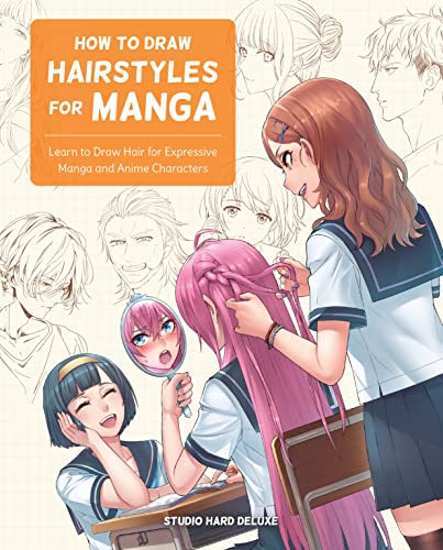 Book cover illustrating manga-style characters with various hairstyles.