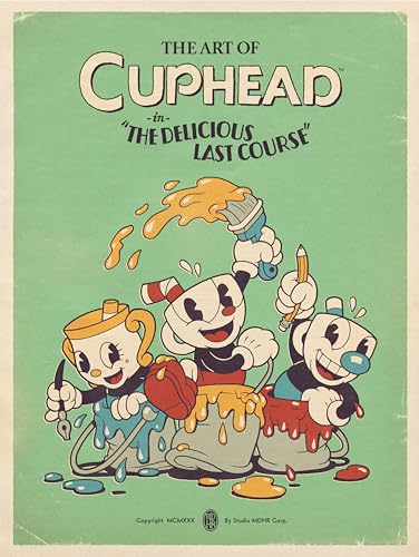 Cover of “The Art of Cuphead: The Delicious Last Course” book.