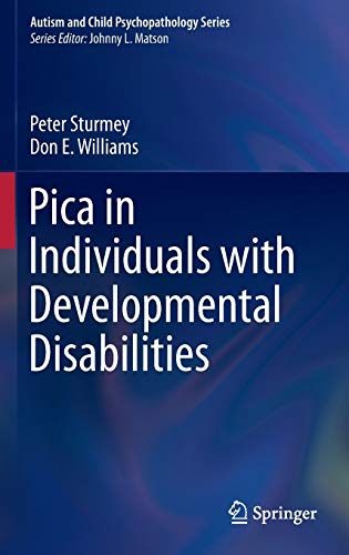 Book cover for "Pica in Individuals with Developmental Disabilities.