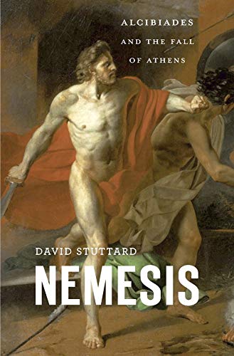 Book cover depicting a classical painting of two muscular figures in conflict.