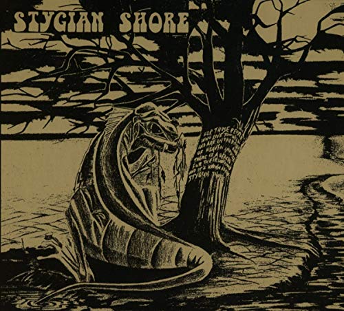 CD cover: monster-like figure by a tree in a sketched, dark style.