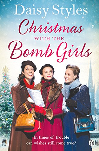 "Book cover featuring three women in winter attire with a Christmas tree behind."