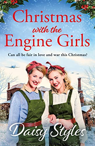 Book cover featuring two smiling women in wartime workwear, with a plane.
