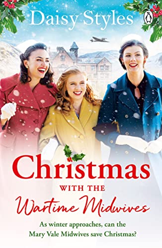 Book cover: three women in vintage coats, snowy landscape, wartime plane.