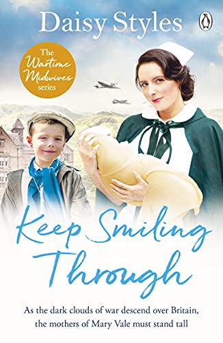 Book cover: woman in nurse’s uniform with a child and baby.