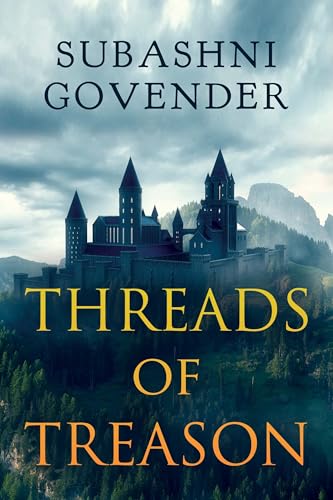 Book cover: a dark castle on a hill under a stormy sky.
