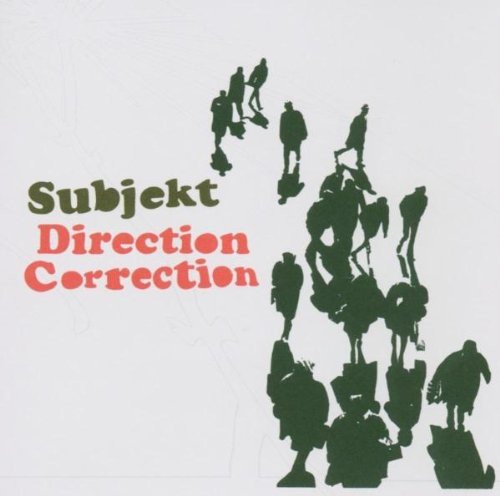 CD cover: "Subjekt - Direction Correction" with silhouetted figures.