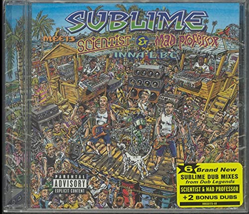 CD cover for Sublime’s “Sublime Meets Scientist & Mad Professor Inna L.B.C.”