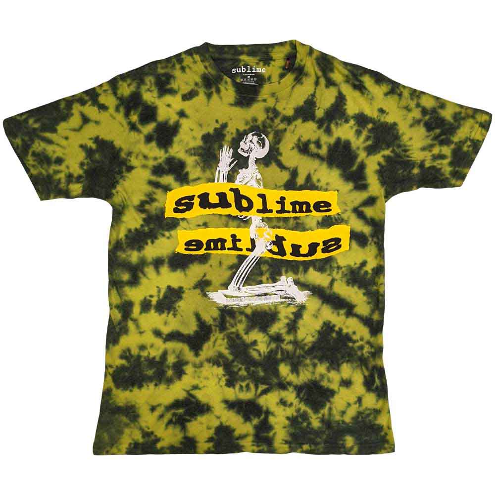 XX-Large unisex t-shirt featuring a praying skeleton graphic in a faded wash finish.