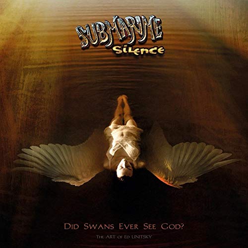 Vinyl album cover: a swan diving headfirst into dark water.