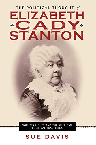 Book cover featuring a portrait of Elizabeth Cady Stanton, a suffragist.