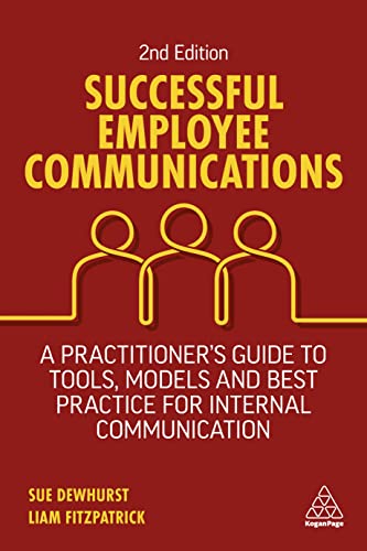 Book cover: "Successful Employee Communications," 2nd edition, with connecting figures.