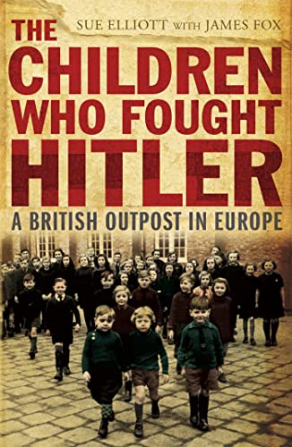 Book cover depicting a large group of children in front of a building.