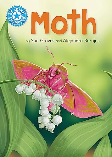 Book cover: pink moth on white flowers, green leaves, “Moth” title.