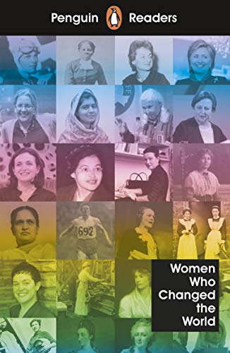Book cover featuring a grid of historical portraits of women with a color gradient.