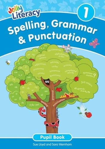 Jolly Literacy Pupil Book 1 cover with illustrated tree and text.
