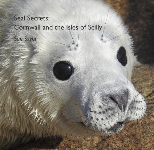 Close-up of a seal’s face, book cover titled “Seal Secrets.”