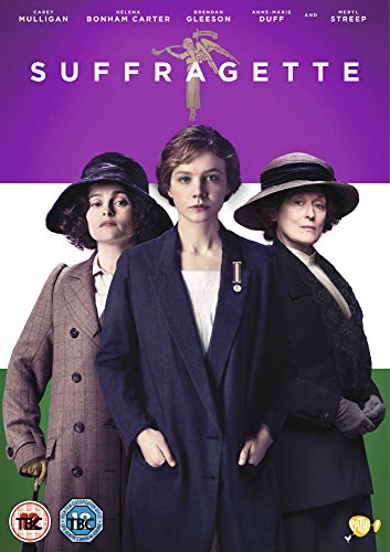 DVD cover featuring three women in historical clothing against a purple, white, and green background.