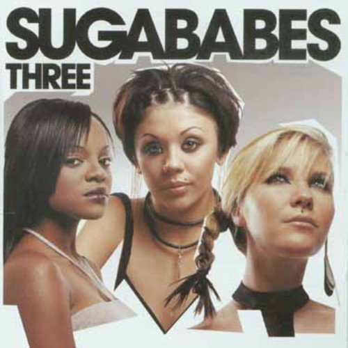 Sugababes album cover “Three” featuring three women with long hair.