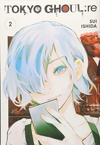 Manga cover: pale-haired character with teal eyes, holding a dark card.