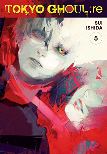 Manga cover featuring a stylized, painterly portrait of a character with red-tinted eyes.
