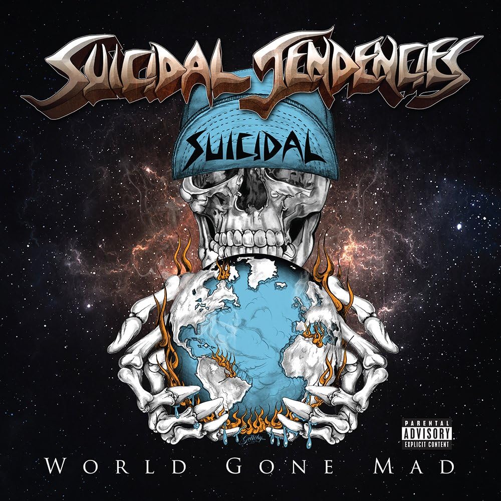 Suicidal Tendencies CD in jewel case, featuring album art of chaotic figures.