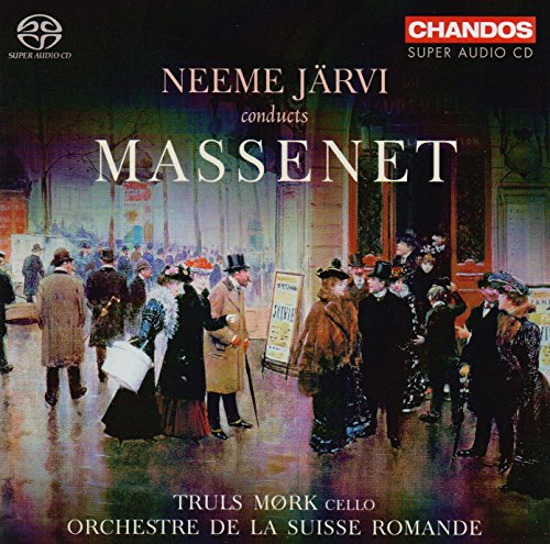 CD cover for Massenet’s orchestral work conducted by Neeme Järvi.