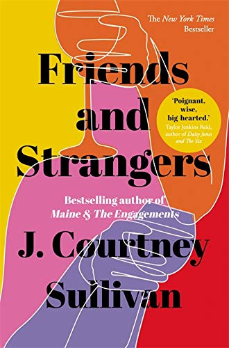 Book cover with abstract illustration of hands and bold text.