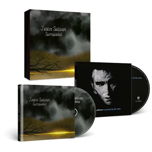 Justin Sullivan "Surrounded" limited edition CD set with moody cover art.